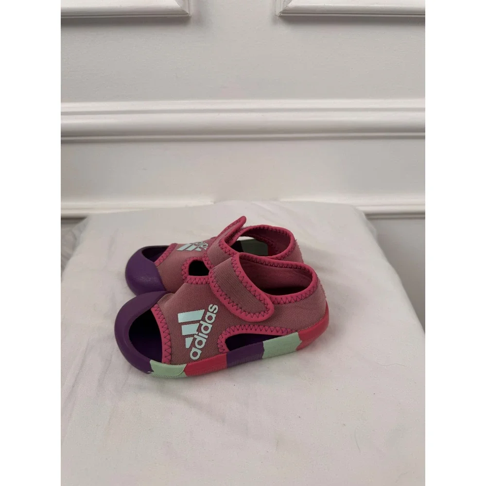 Adidas Altaventure Kids Water Sandals Pink Purple D97198 Size 6.5K